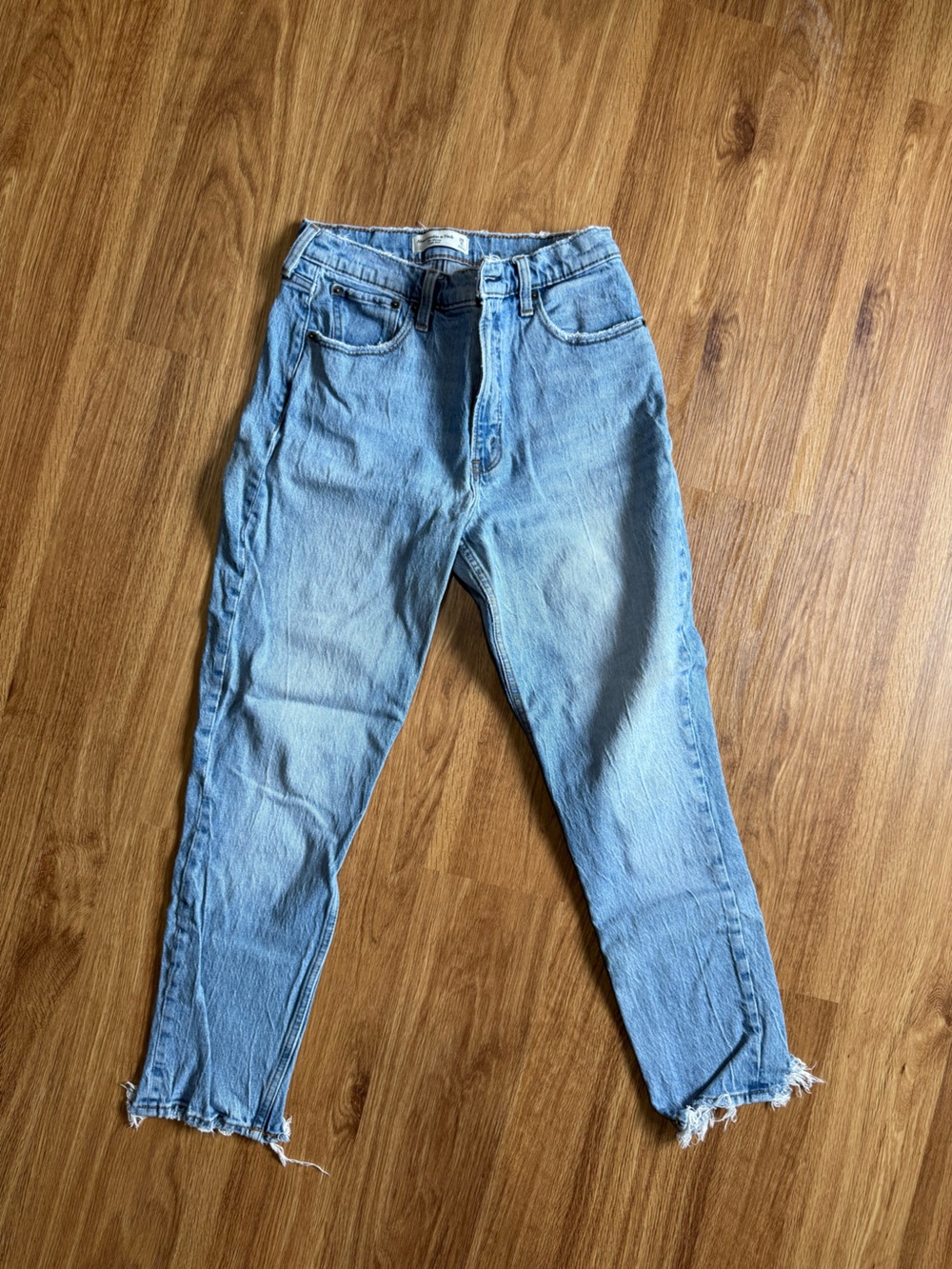 Abercrombie & Fitch Light Blue Slim Straight Jeans